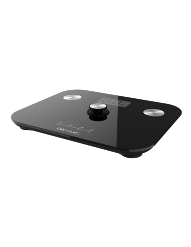 Báscula de baño Surface Precision EcoPower 10100 Full Healthy Black