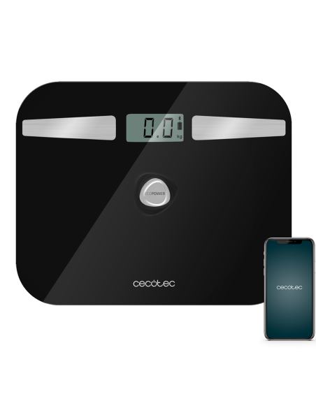 Báscula de baño Surface Precision EcoPower 10200 Smart Healthy Black