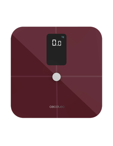 Báscula de baño  Surface Precision 10400 Smart Healthy Vision Garnet