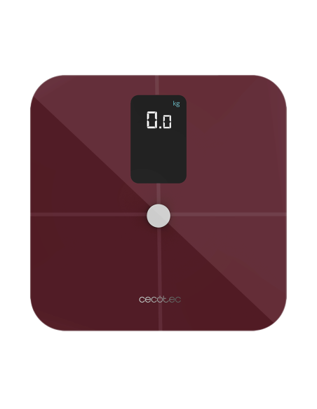 Báscula de baño  Surface Precision 10400 Smart Healthy Vision Garnet