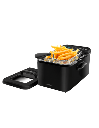 Freidora con aceite Cleanfry Luxury 3000 Black