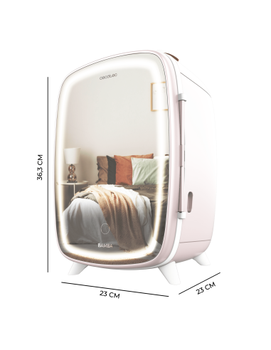 Nevera de cosméticos Bamba CoolingBeauty 6000 Mirror Rose