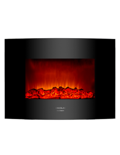 Chimenea electrica decorativa de pared Ready Warm 2200 Curved Flames 2