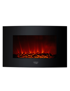 Chimenea electrica decorativa de pared Ready Warm 3500 Curved Flames 2