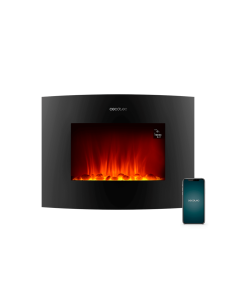 Ready Warm 2250 Curved Flames Connected