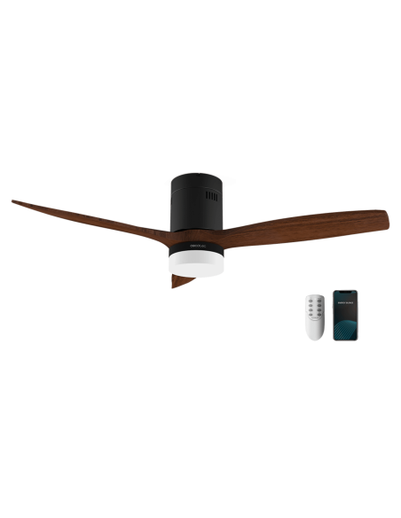 Ventilador de techo EnergySilence Aero 5600 Black Aqua Connected
