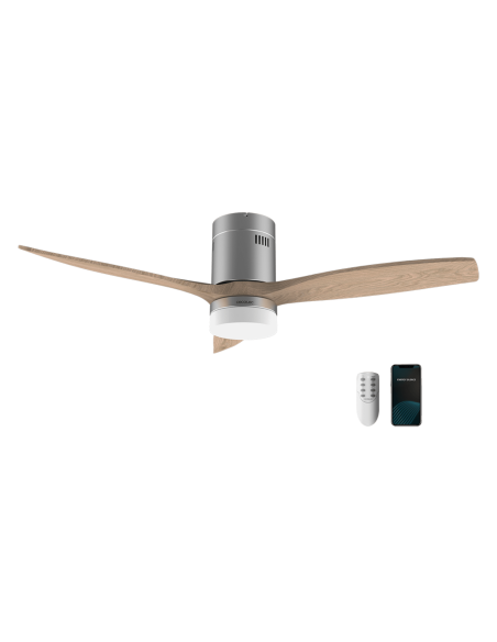 Ventilador de techo EnergySilence Aero 5600 Steel Aqua Connected