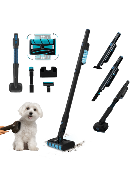 Aspirador vertical Conga Rockstar Agile Twice Animal