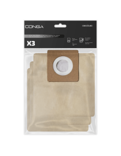 Pack de 3 bolsas para aspirador de trineo Conga PowerBag 2000 Compact