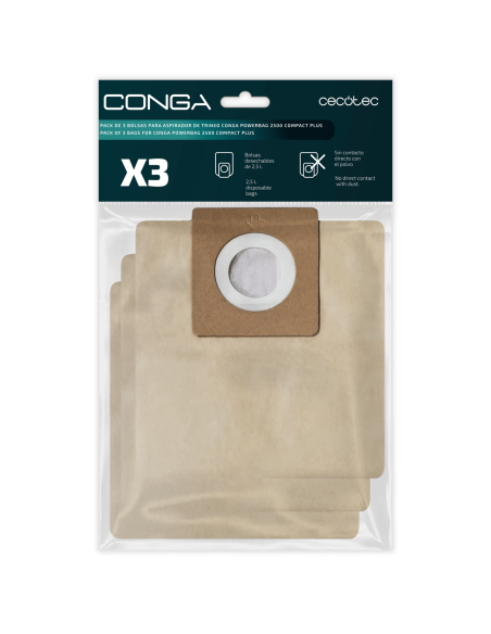 PACK DE 3 BOLSAS