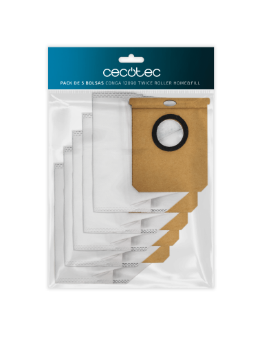 Pack de 5 Bolsas para Conga 12090 / 14090 Twice Roller Home&Fill