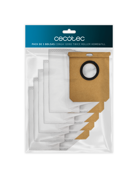 Pack de 5 Bolsas para Conga 12090 / 14090 Twice Roller Home&Fill