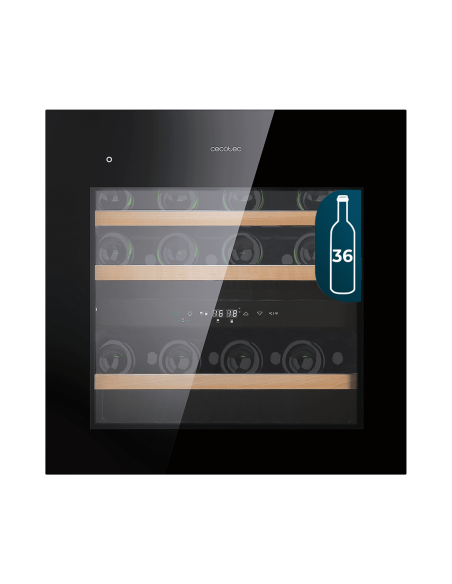 GrandSommelier Duo 36000 Touch Black Compressor