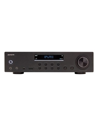 Aiwa AMR-200DAB/BK amplificador de audio 2.0 canales Hogar Negro