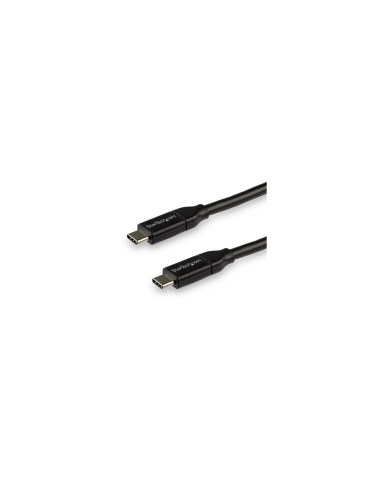 StarTech.com Cable de 3m USB-C a USB-C Macho a Macho con capacidad para Entrega de Alimentación de 5A - Cable de Carga USBC - Ne