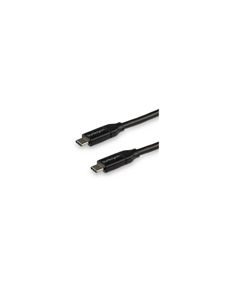 StarTech.com Cable de 3m USB-C a USB-C Macho a Macho con capacidad para Entrega de Alimentación de 5A - Cable de Carga USBC - Ne