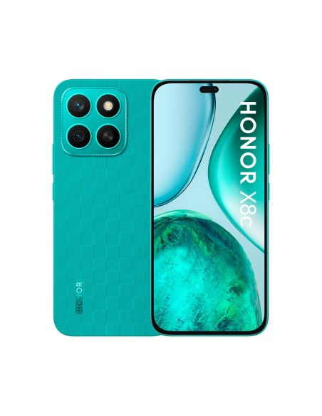 Honor X8c 17 cm (6.7") SIM doble MagicOS 9.0 4G USB Tipo C 8 GB 256 GB 5000 mAh Verde