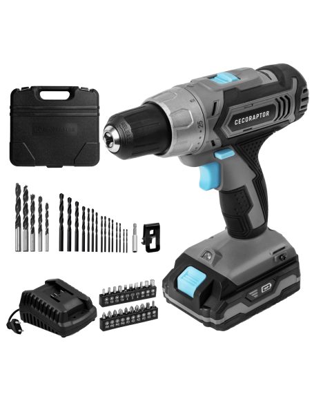 Taladro a bateri´a CecoRaptor Perfect Drill