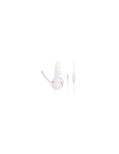 Gembird MHS-03-WTRD auricular y casco Auriculares Alámbrico Diadema Llamadas/Música Rojo, Blanco 2