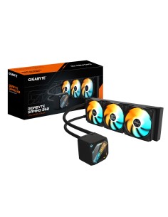 GIGABYTE GAMING 360 Refrigeración Líquida para CPU - 3x120 mm Ventiladores ARGB, Mecanismo de enclavamiento deslizante, DAISY-CH