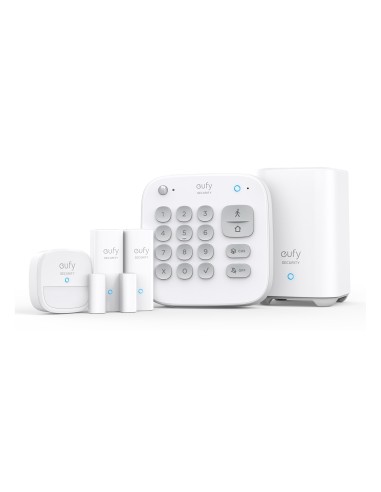 Eufy Security 5 piezas Smart Home Set, sistema de seguridad inteligente para el hogar, con cerradura de puerta, sensor de movimi