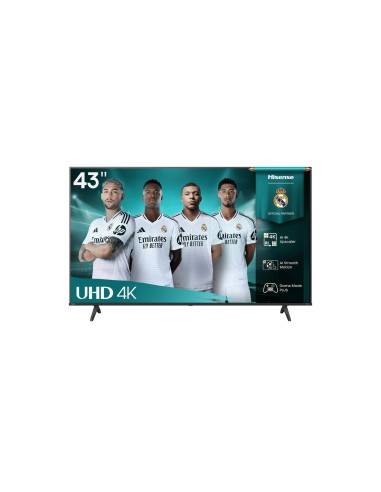 Hisense 43A6Q Televisor 109,2 cm (43") 4K Ultra HD Smart TV Wifi Negro 300 cd / m²