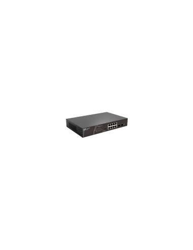 Ruijie Networks RG-ES110GDS-P switch No administrado Gigabit Ethernet (10/100/1000) Energía sobre Ethernet (PoE) Negro