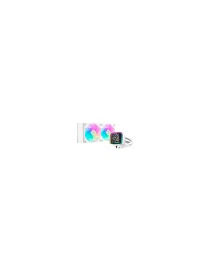 DeepCool LD240 Procesador Sistema de refrigeración líquida todo en uno 12 cm Blanco 1 pieza(s)