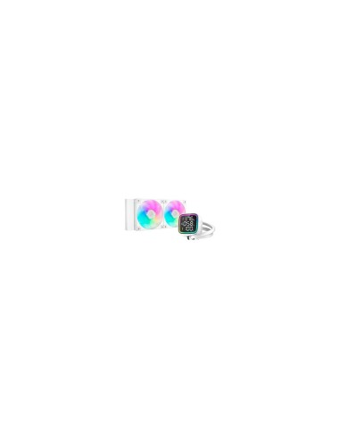 DeepCool LD240 Procesador Sistema de refrigeración líquida todo en uno 12 cm Blanco 1 pieza(s)