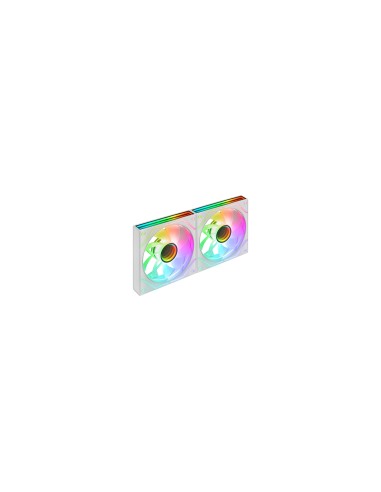 Mars Gaming MF3DPROX2RW sistema de refrigeración para ordenador Carcasa del ordenador Ventilador 12 cm Blanco