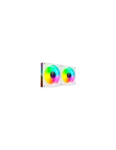 Mars Gaming MF3DPROX2W sistema de refrigeración para ordenador Carcasa del ordenador Ventilador 12 cm Blanco 2