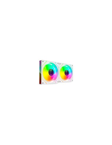 Mars Gaming MF3DPROX2W sistema de refrigeración para ordenador Carcasa del ordenador Ventilador 12 cm Blanco