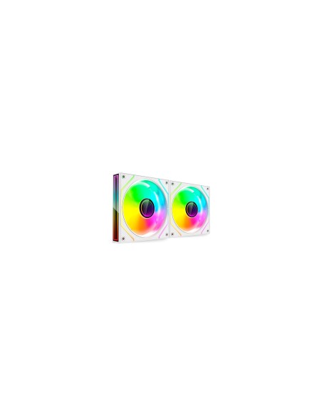 Mars Gaming MF3DPROX2W sistema de refrigeración para ordenador Carcasa del ordenador Ventilador 12 cm Blanco