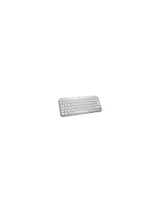 Teclado Logitech MX Keys Mini RF Wireless + Bluetooth QWERTY Español Aluminio, Blanco 2