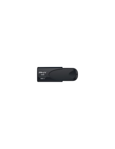 MEMORIA USB 3.1 PNY ATTACHE 4 64GB NEGRO FD64GATT431KK-EF