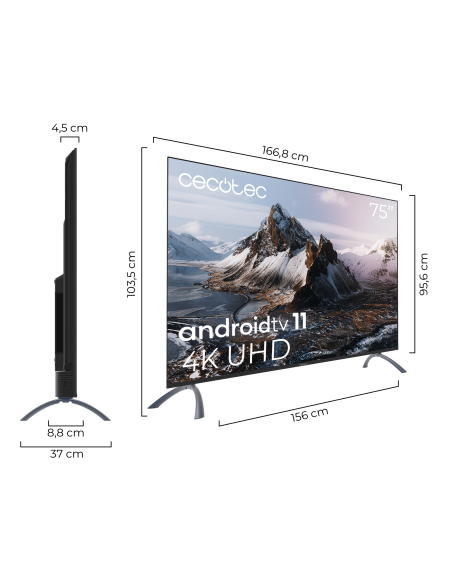 TV LED A3 series ALH30075S