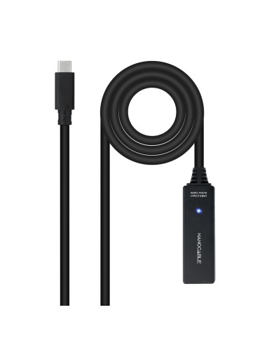 Nanocable 10.01.1311 cable USB USB 3.2 Gen 1 (3.1 Gen 1) 5 m USB C Negro