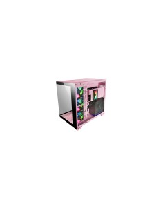 Mars Gaming MCV4 Rosa, Torre Gaming Custom XXL E-ATX, Ventana Cristal Templado Lateral y Frontal Sin Marco, Estructura Modular D 2