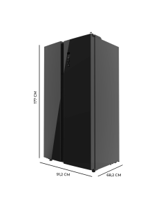 Frigorífico Bolero CoolMarket SBS 559 Glass E 2