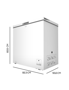 Congelador Bolero CoolMarket Chest 199 white E 2