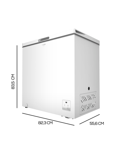 Congelador Bolero CoolMarket Chest 199 white E