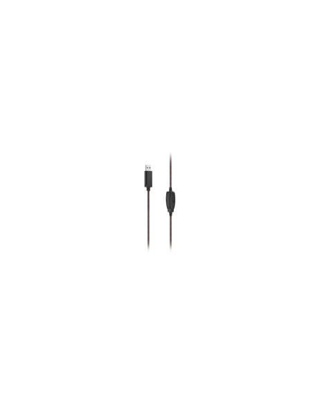 Hama | Auricular para PC Office HS-USB400 V2, estéreo, negro