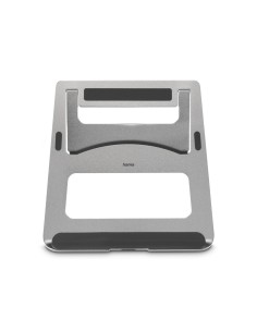 Hama Aluminium Soporte para ordenador portátil Plata 39,6 cm (15.6")