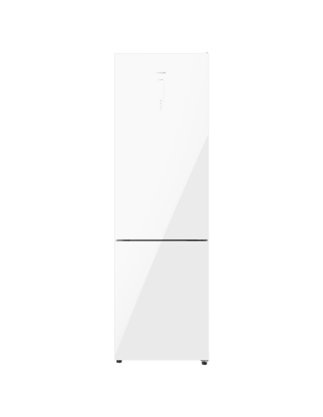 Frigorífico Bolero CoolMarket Combi 356 White Glass D