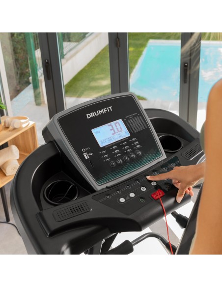 Cinta de correr DrumFit WayHome 1600 Obelia Pro