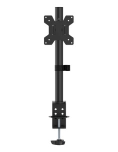 AISENS Soporte de mesa eco giratorio e inclinable para monitor/TV 10kg (3 Pivotes, 1 Brazos) de 17-32, Negro 2