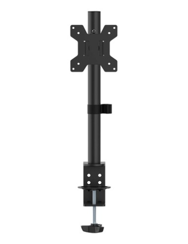 AISENS Soporte de mesa eco giratorio e inclinable para monitor/TV 10kg (3 Pivotes, 1 Brazos) de 17-32, Negro