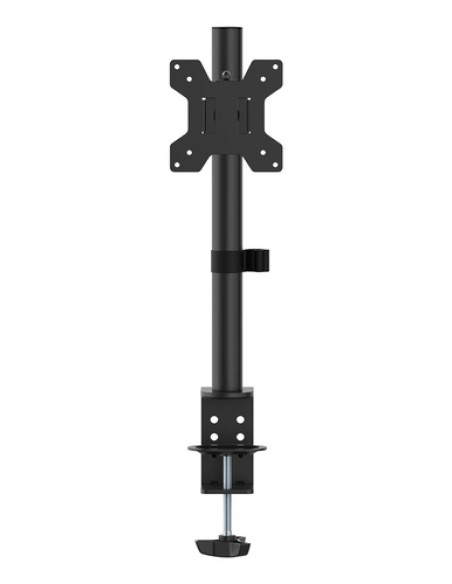 AISENS Soporte de mesa eco giratorio e inclinable para monitor/TV 10kg (3 Pivotes, 1 Brazos) de 17-32, Negro