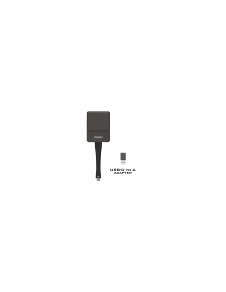 iiyama WP D002C adaptador Smart TV USB 4K Ultra HD Negro, Plata