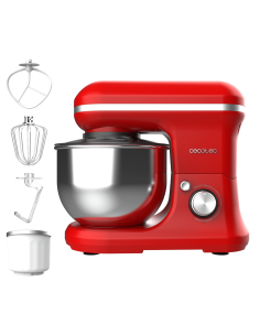 Batidora Amasadora Cecomixer Merengue 5L 1200 Ice-Cream Red 2